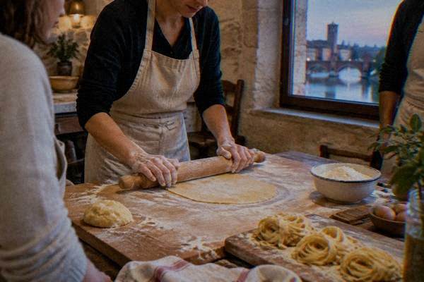 Homemade Pasta Class with Meal, Verona