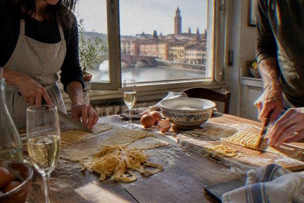 Private Pasta Class, Prosecco, Verona