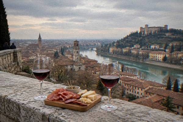 Wine Tasting, Panoramic View, Verona